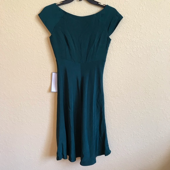 J.Crew Green Silk Dress - Picture 8 of 8